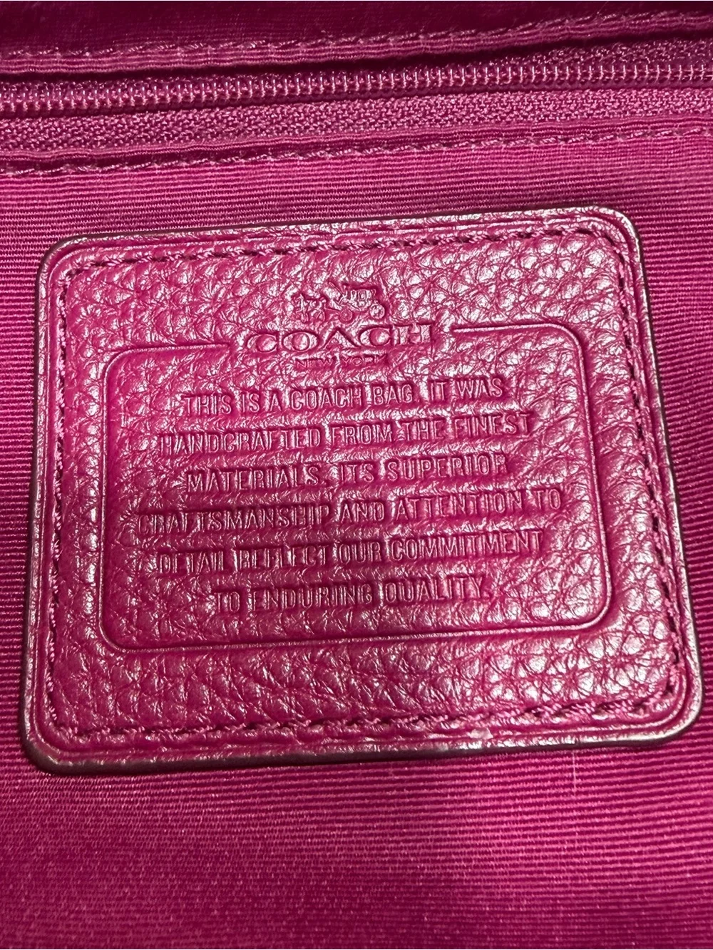 Coach Barbiecore 2016 Small Kelsey Fuchsia Pebbled Leather Satchel